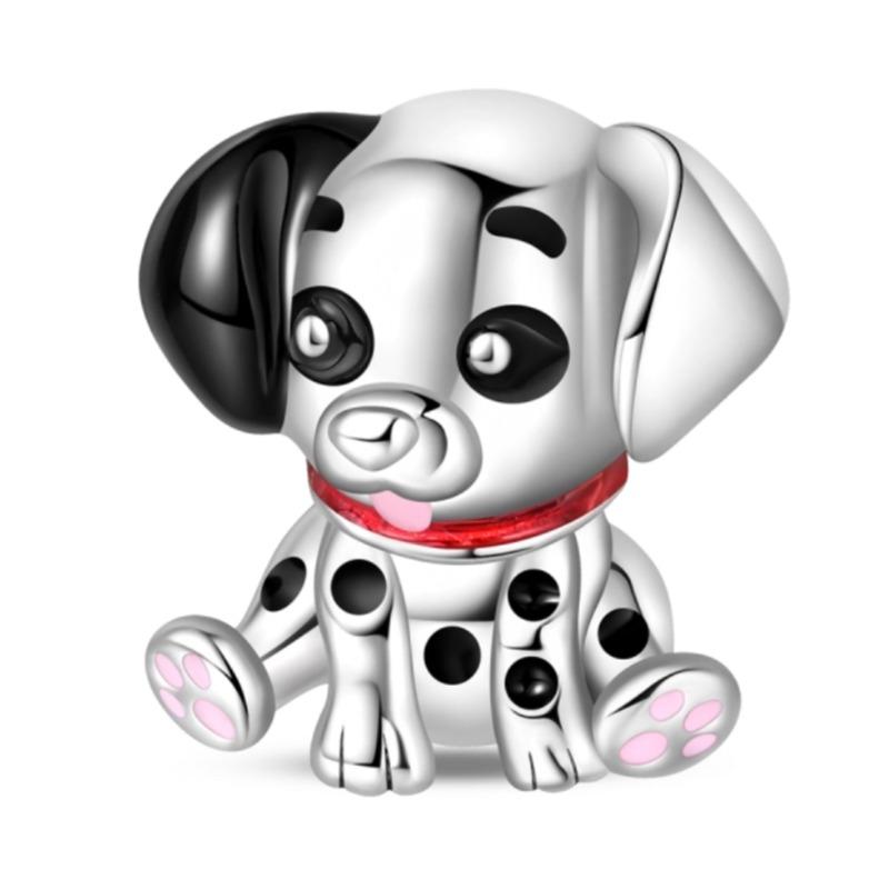 Pet Charms Copper Animal Dog Cat Bear Rabbit Elephant Charms Beads Fit 3Mm Bangle Bracelet Diy Jewelry