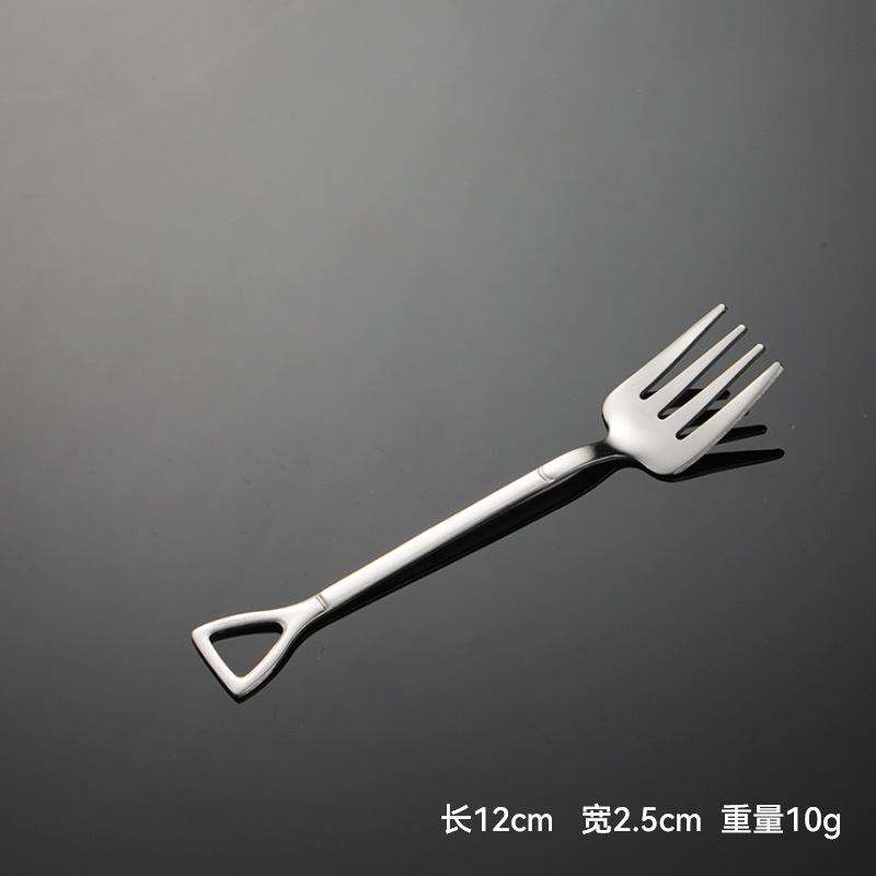 304 Stainless Steel Spatula Fork Spoon Watermelon Spoon Coffee Spoon Children's Spoon Small Creative Cute Gift