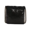 Sparkling sequined chain bucket bag women's 2025 new niche Korean version fashion underarm shoulder crossbody bag