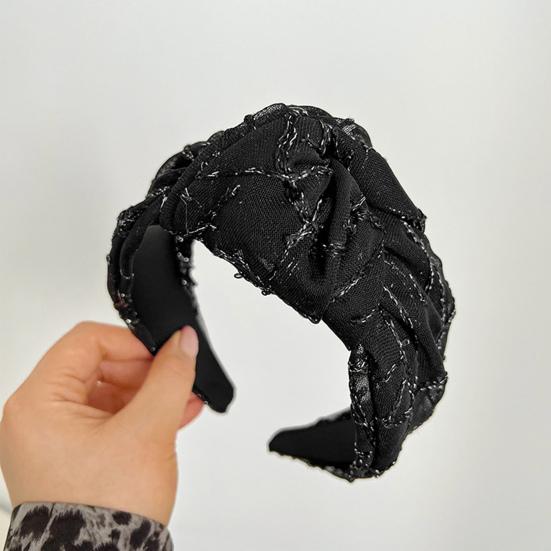 Damen Stirnband Organza Stoff Schleife Dekoration Haarreif Täglich Party Treffen Ausflug Vielseitiges Haaraccessoire