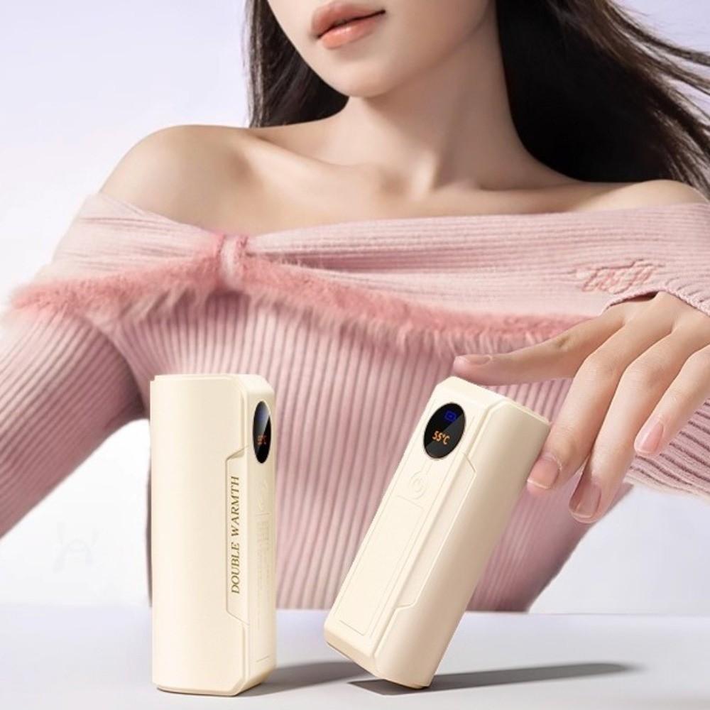 Rechargeable Electric Warm Treasure 2 In 1 Pocket Heater Fast Heating Heating Device  Camping