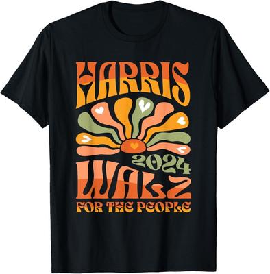 Harris Walz 2024 Election President Kamala Harris Tim Waltz T-Shirt