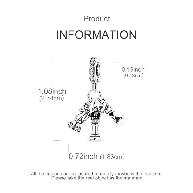 Copper Charms Beads Coffee Hexagram Phone Rings Pendants Fit Women Original Bracelet Diy Jewelry Gift