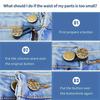 Jeans Waist Size Change Artifact Waist Expansion Button Waist Adjustment Extension Button Pants Small To Large Invisible No Tool