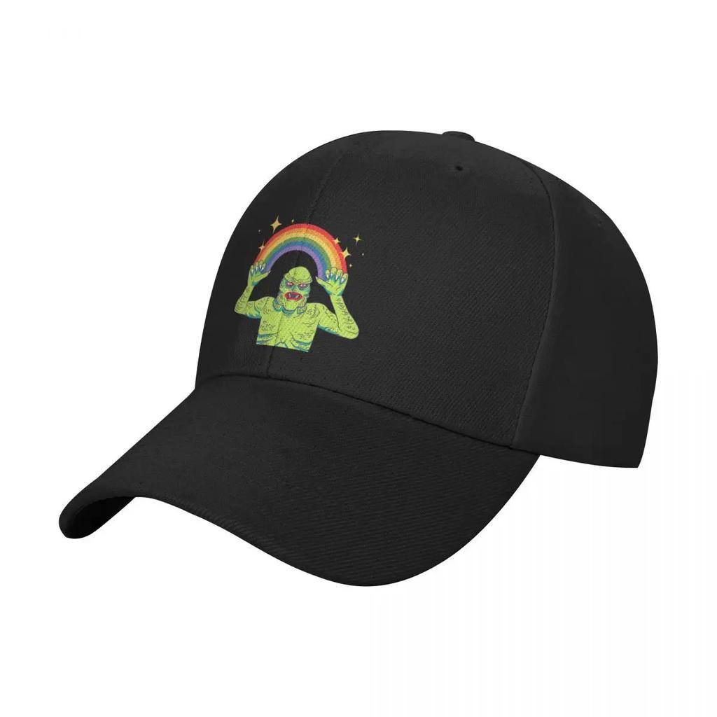 Creature from the Rainbow Lagoon Baseball Cap party Hat fishing caps man Snapback Cap Male hat Male Womens