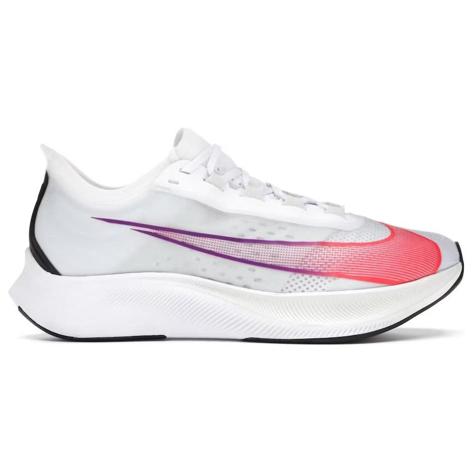 New Nike Zoom Fly 3 White Multi Color AT8240-103