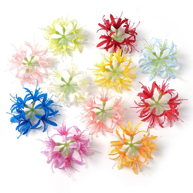 

3Pcs Silk Rose Fake Flowers Heads With Clips Artificial Flowers for DIY Craft Wreath Wedding Bridal Hair Accessories Home Decor 3Pcs