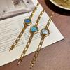 Elegant Women'S Wristwatch, New Light Luxury Small Gold Watch, High-End Bracelet Watch, Exquisite And Versatile Timepiece