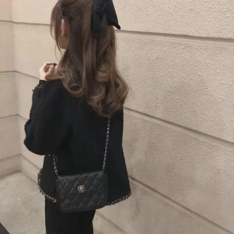 Elegantní tvídové sako ve francouzském stylu pro ženy: Štíhlý, Elegantní, Pro celoroční nošení