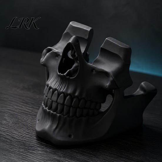 Video Game Controller Dock 3D Printed Skull Holder, Head Stand for Gaming Desktop Organizer Controller, Cool Display Room Decor, Gamer Gift