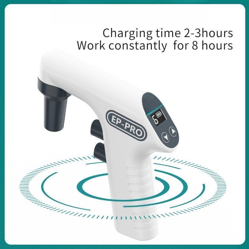 200ML LED Digital Display Electtic Pipette Controller Automatic Pipette Lab Equipment Electronic Pipette Pump