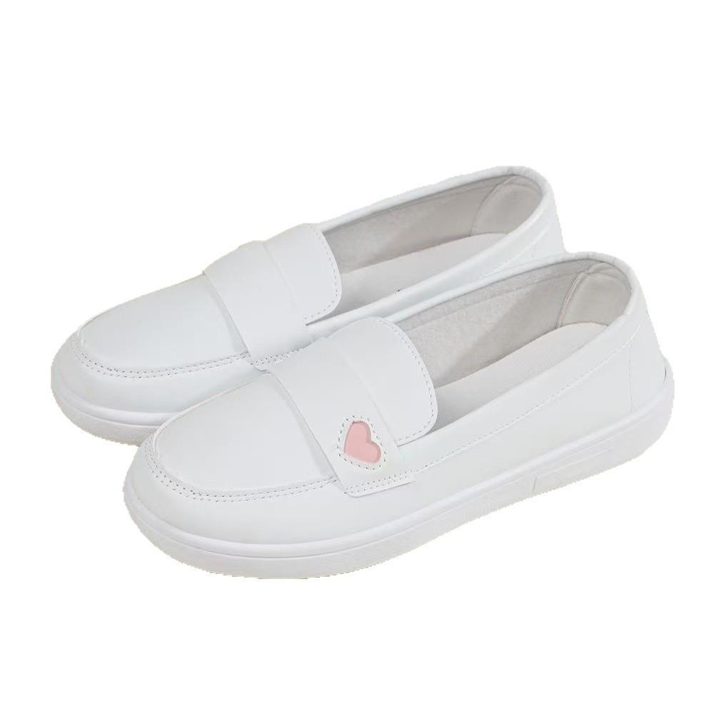 Women's White Nurse Shoes: Breathable, Soft Sole, Non-Slip, Comfortable & Anti-Odor for Medical Professionals