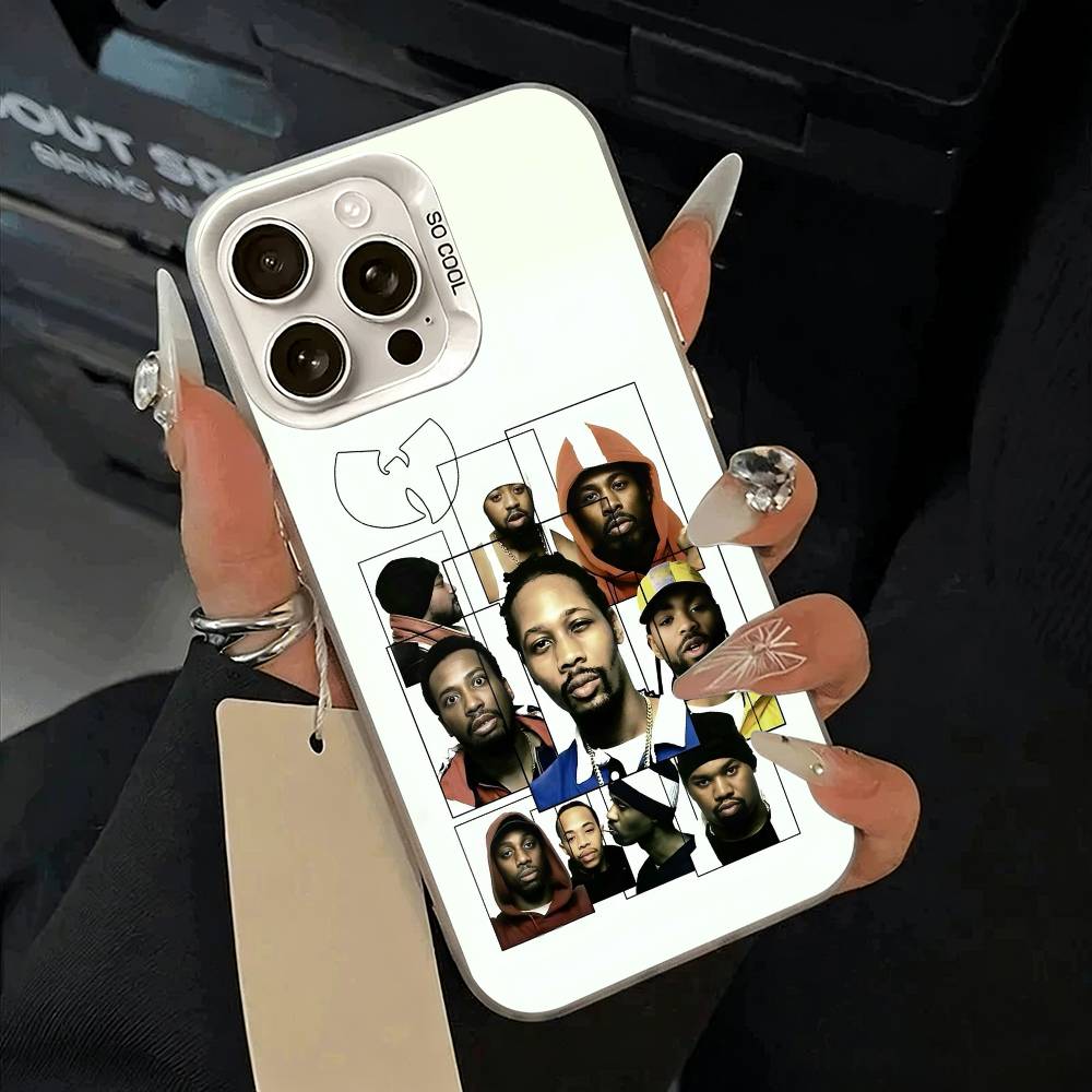 Wu-Wu-T-Tang -Clan Phone Case For IPhone 17 Air 16 15 14 13 12 11 Pro Max White Sliver Hard Cover