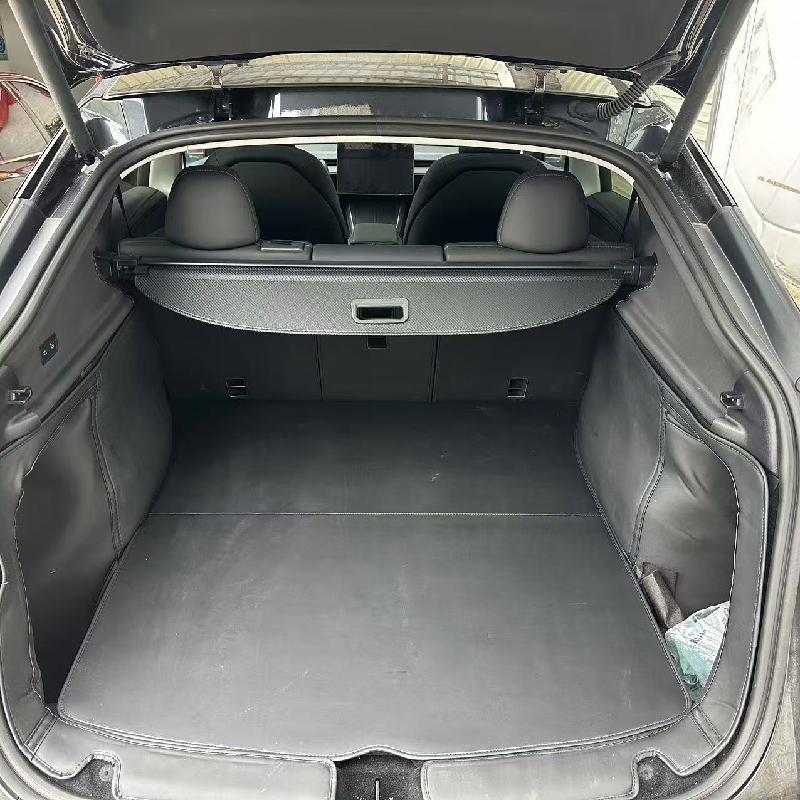 Cfseh5 for Tesla Model Y Juniper Launch 2025 Rear Trunk Cargo Cover Retractable Partition Luggage Carrier Curtain Protector Accessories