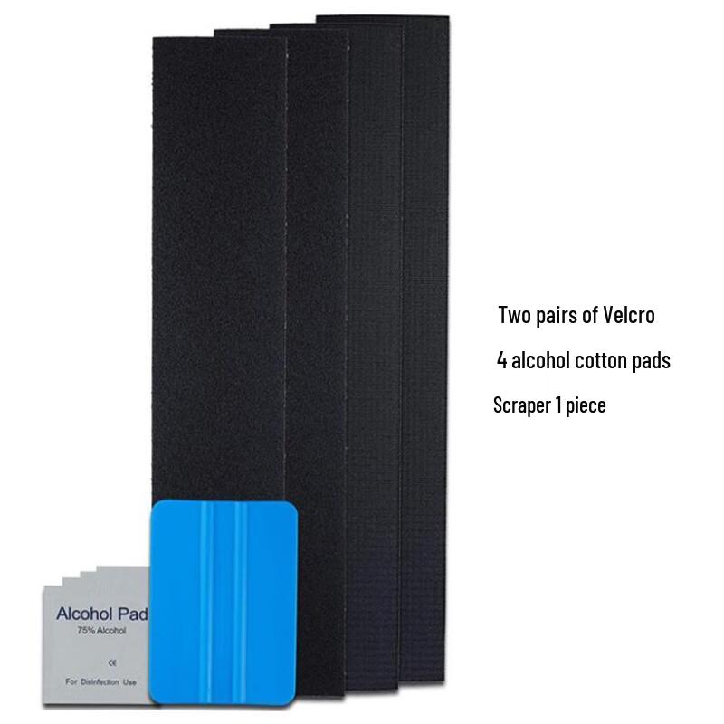 WEZHO License Plate Fixing Sticker Kit