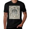 Moon Phase Map TShirt AntiPerspiration Workout Top TShirt
