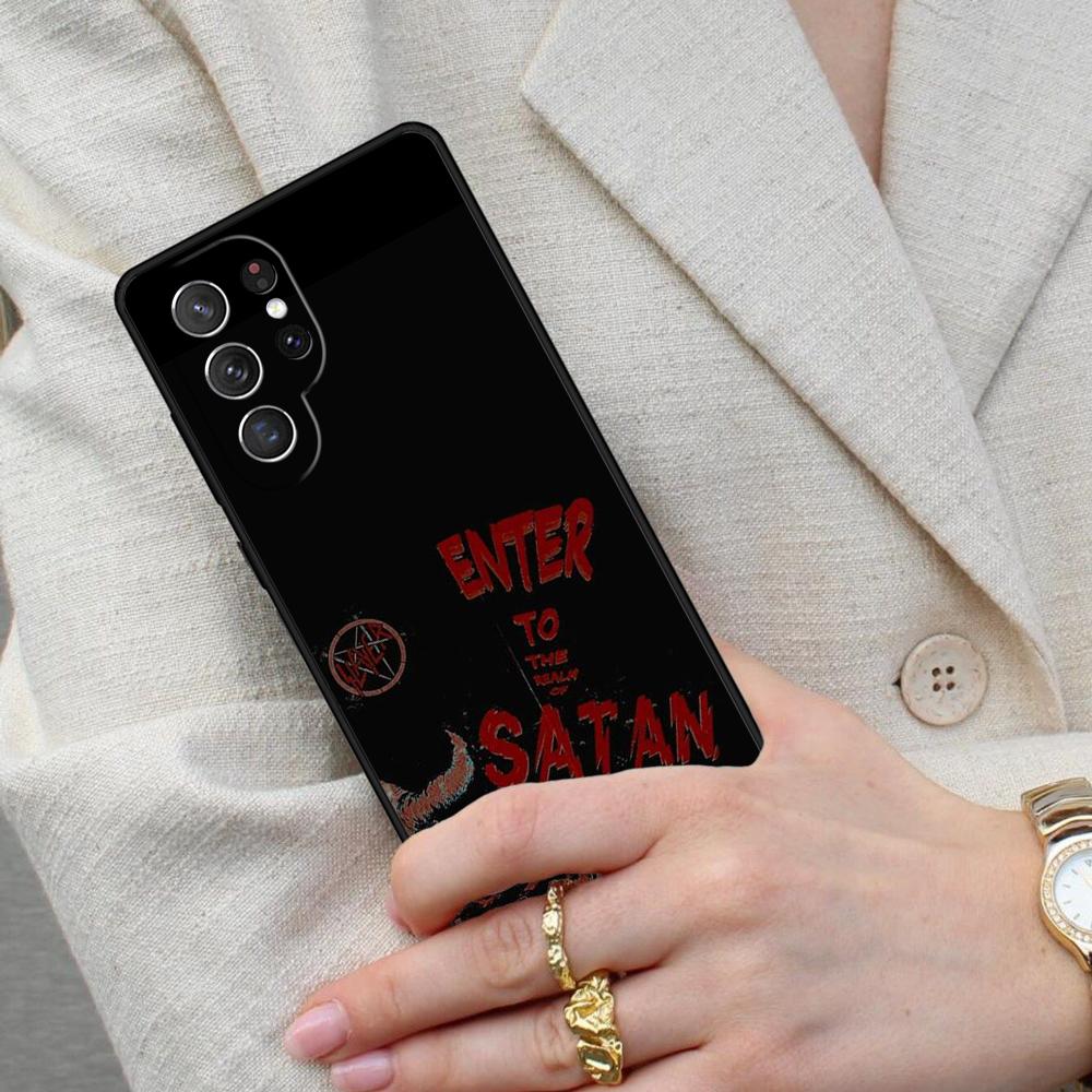 Gothic Witch Satan SOFT Cell Phone Case for Samsung Galaxy S26 Ultra S25 S24 S23 S22 S21 S20 Note10 Cover