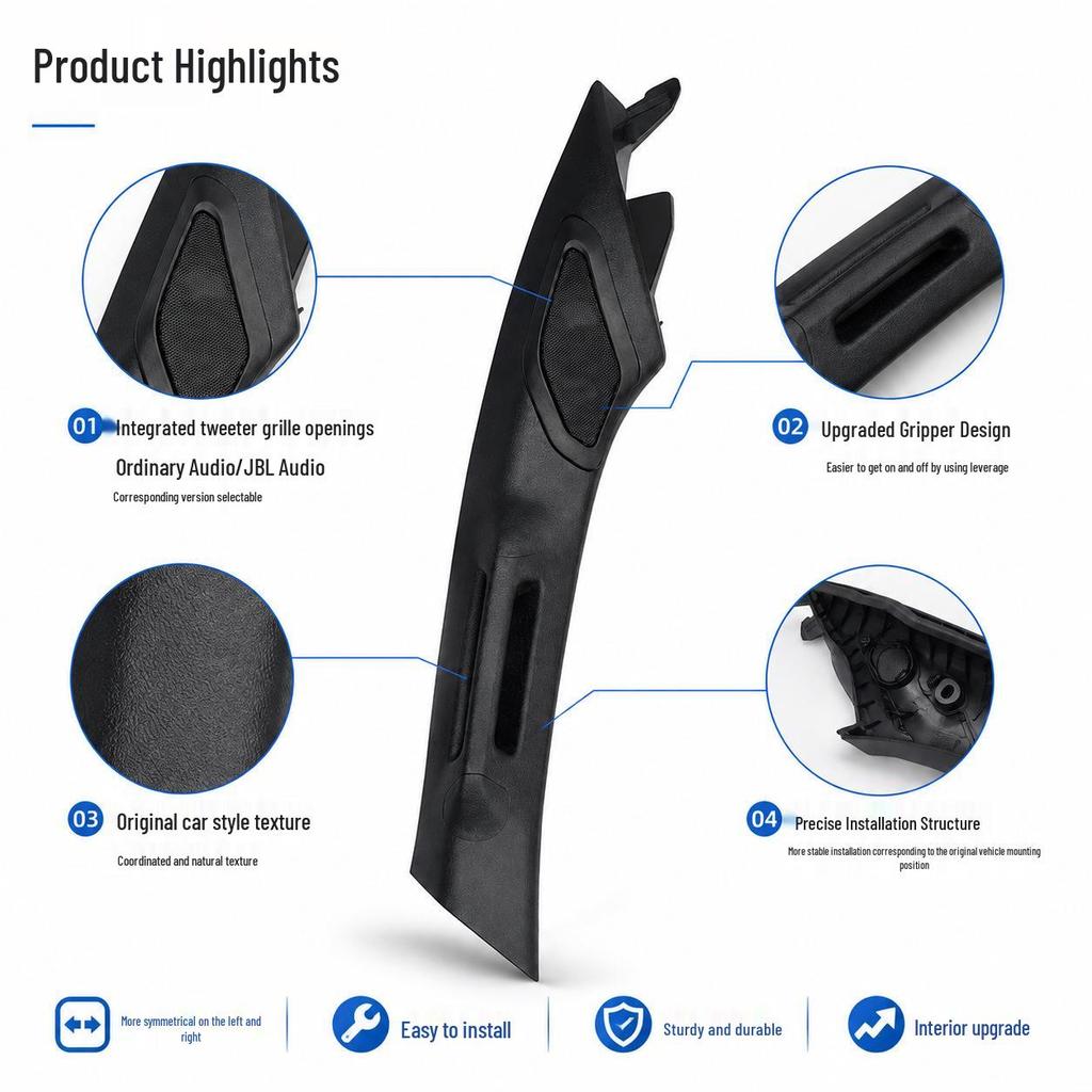 2024-2026 Toyota Tacoma A-Pillar Grab Handle Trim for Driver's Side