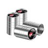 4pcs Metal Car Wheel Tire Valve Cover Stem Dust Protection Accessories for AUDI RS S SLINE quattro A1 A4 A3 A6 Q3 Q7 TT Q1 Q2