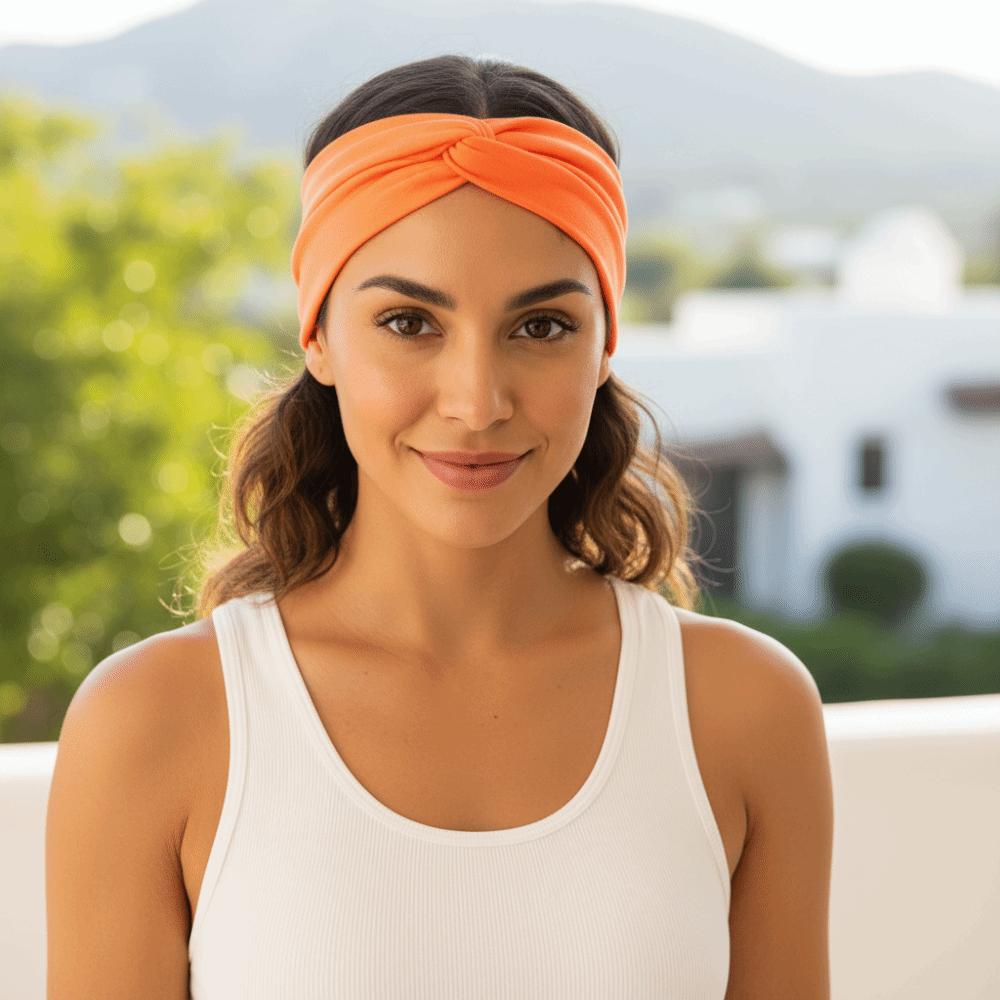 6 PCS Hip-hop Sports Headband Y2K Printed Elastic Hairband Yoga Hairband  Party