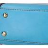HERZ [Excellent Condition] Two-Tone Nina Boston Bag 2-Way Handbag Cerulean Blue/BlackUsed