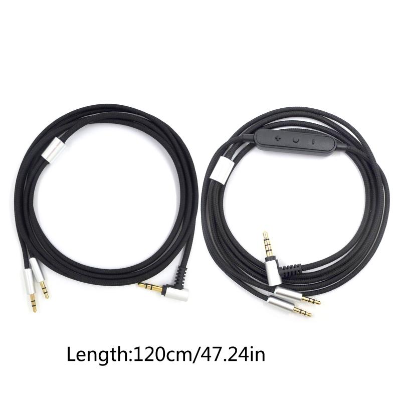 Cable Audio Cord Headphones Cable Replacement 3.5mm 1.2M Long 47 inch for Sol Republic Master Tracks V8 V10 V12 X3