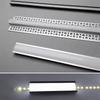 1-20m Led Aluminum Profile Silicone Diffuser Pendant Lamp Silicone Lampshade Flexible Channel Silicone Cover Plate Accessories
