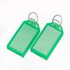 10-50pcs Colorful Plastic Keychain Key Tags Label With Split Ring For Diy Numbered Name Baggage Tag Id Label Name Tags