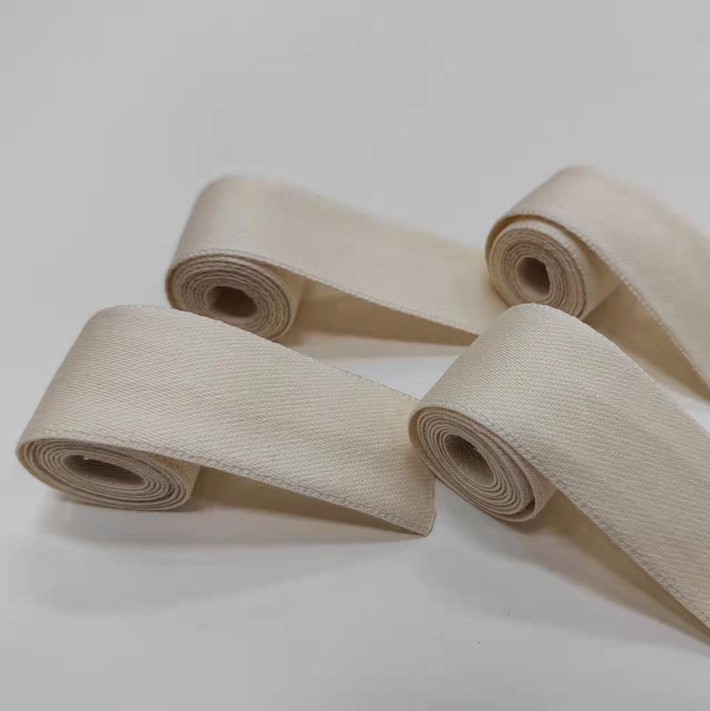 1Cm Solid Color Cotton Ribbon, Embryo Color Ribbon, Cake Baking Packaging Diy Hair Accessories Gift Bouquet Decorative Belt