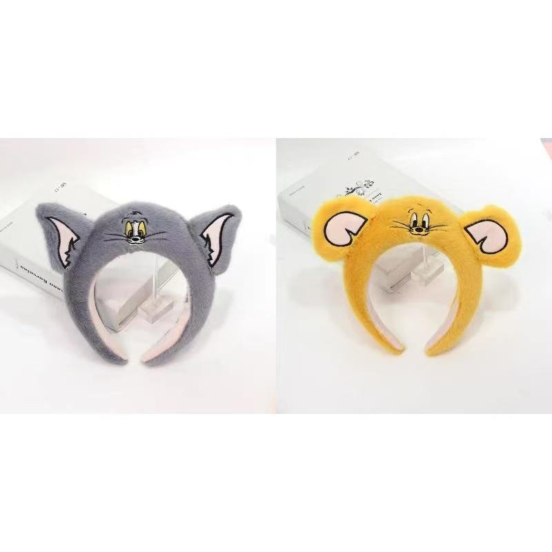 Adorable Princess Cat Ear and Goofy Mouse Headband Set