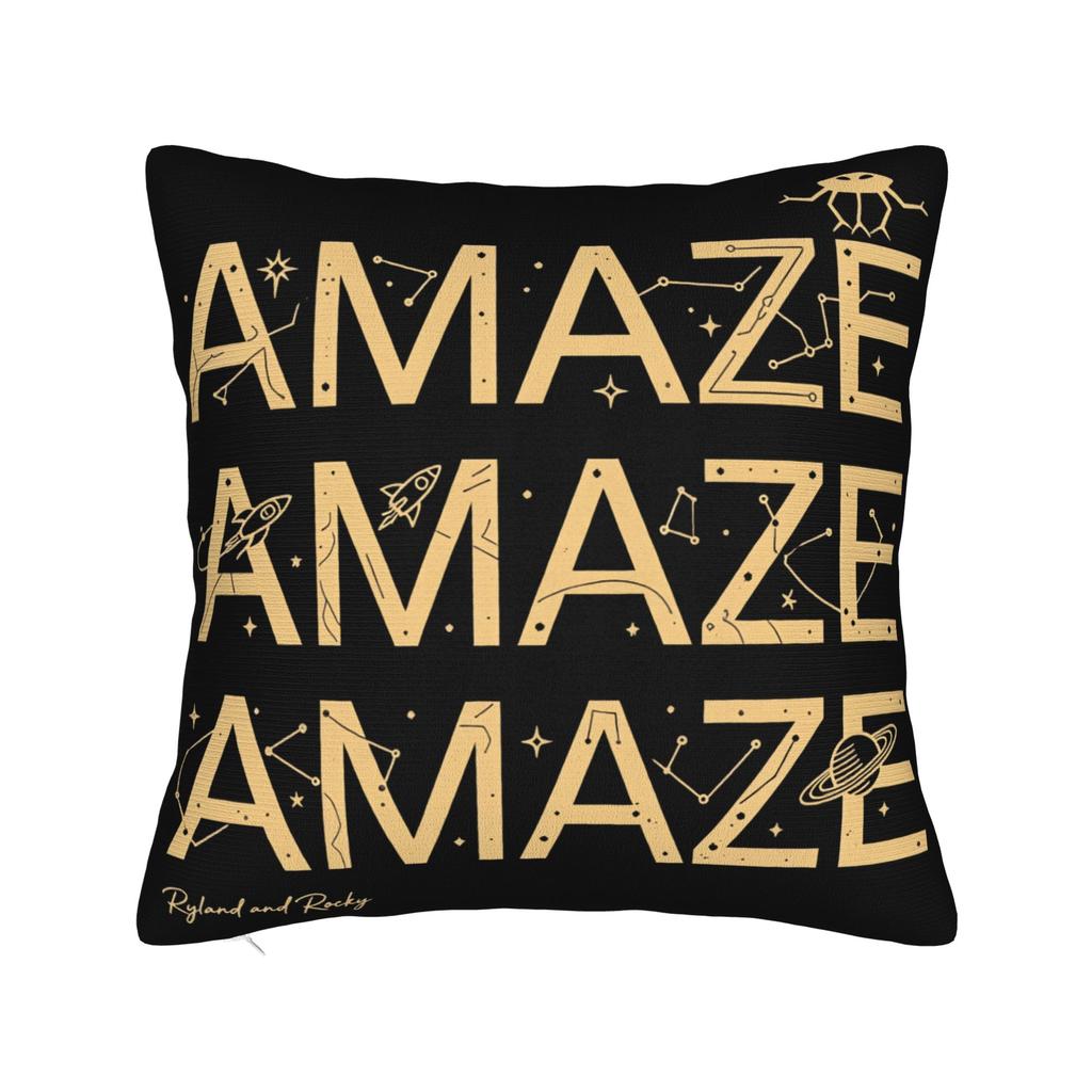 Printed Eridani-Rocky Project Hail Mary Ryland Grace Pillowcase Polyester Cushion Cover Decoration Book Pillow Case Cover Home