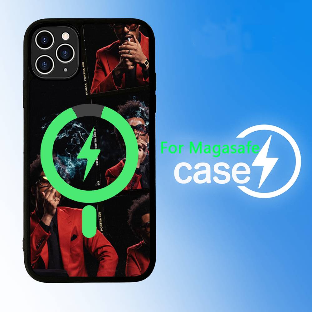 The W-Weeknd XO Phone Case For iPhone 17 16 15 14 13 12 11 Pro Max For Magsafe Wireless Charger Cover