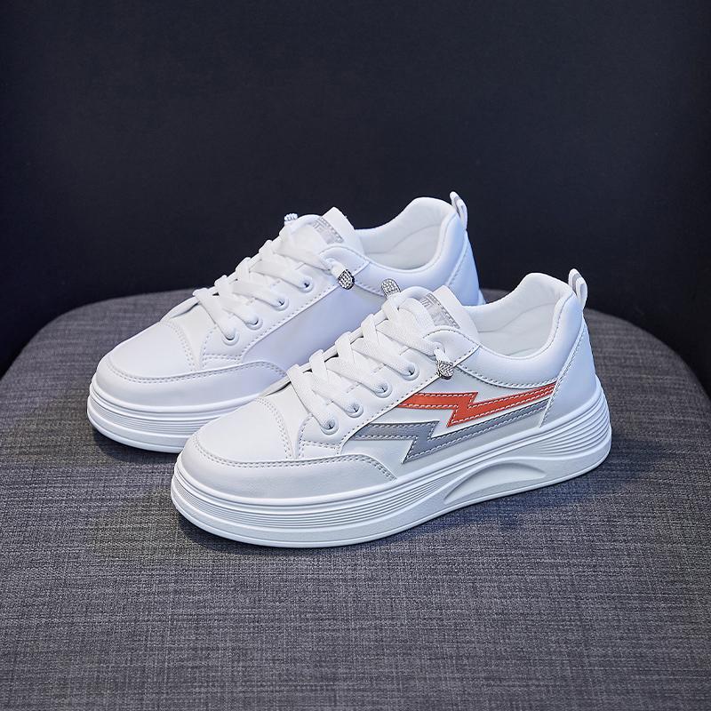 

Мода rasteiras femininas Осень 2024 Новые женские маленькие белые туфли Кроссовки на платформе Вулканизированная обувь Повседневные кроссовки женские балетки 35