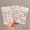 Y2K Dopamine Color Pentagram Small Hair Clip for Women & Kids - Cute Bangs & Side Hair Accessory