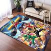 Super Sentai Print Rug, Bedroom, Living Room, Bathroom Mat, Non-slip and Stain-resistant Home Decor.