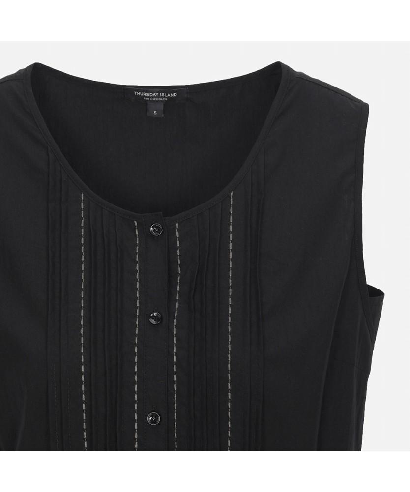 THURSDAY ISLAND Full Open Sleeveless Dress_T254Mop342W