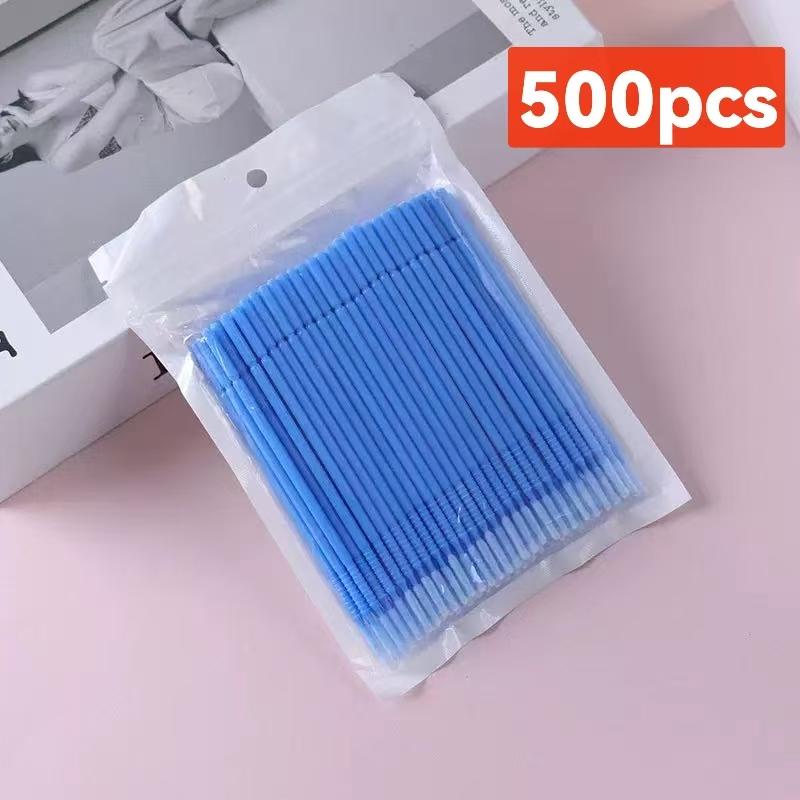 100Pcs Professional Disposable Eyelash Extension Micro Brush Applicator Make Up Mascara Swab Brushes  Professional Beauty Tools