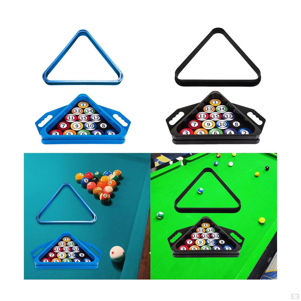 Billiard Triangle Rack Ball Holder Accessories Supplies Professional Table Pool Frame for