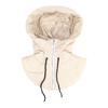 Winter Ultralight Down Hooded Hats For Women Men Warm Ring Scarf Balaclava Hat Neck Zippper Drawstring Coat Scarf Short Tank Top