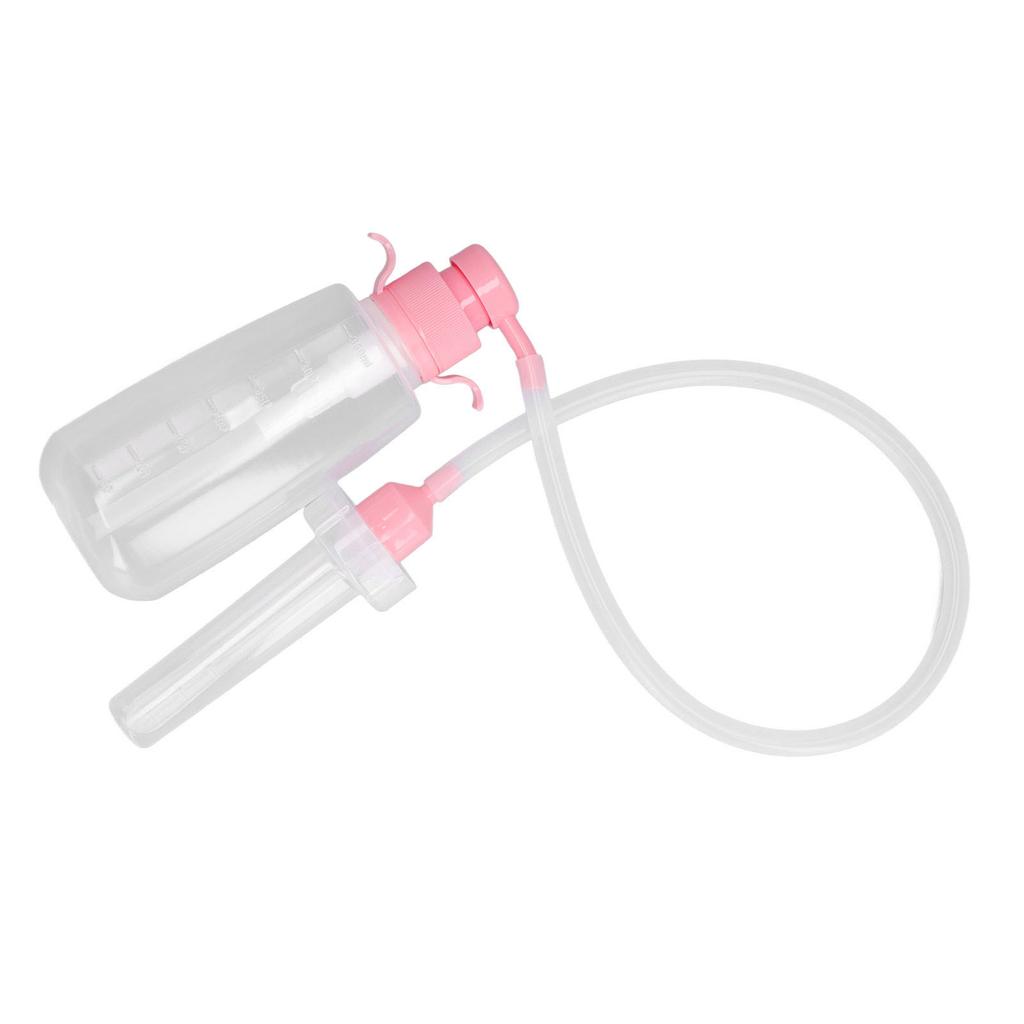 350ml Vaginal Cleansing System Bottle 12 Holes Reusable Anal Douche Cleaning Kit for Home