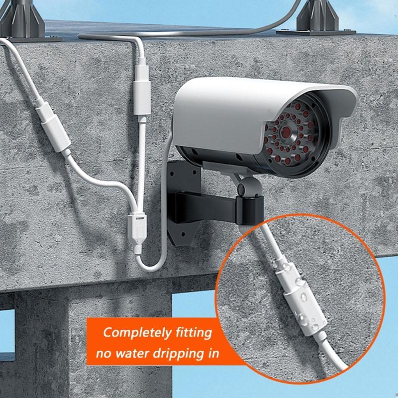 Type C Splitter Charging Cable For Solar Security Camera Power Cord 5V/0.5A/1A/2A Power Supply 480Mbps Data Transfer