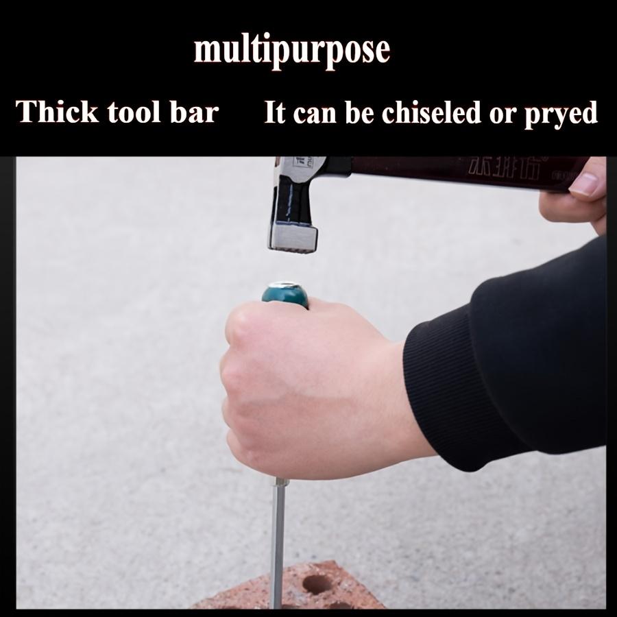 Super Hard High Manganese Steel Impact Screwdriver - Extended Heavy-Duty Bit for Auto & Woodworking Repairs