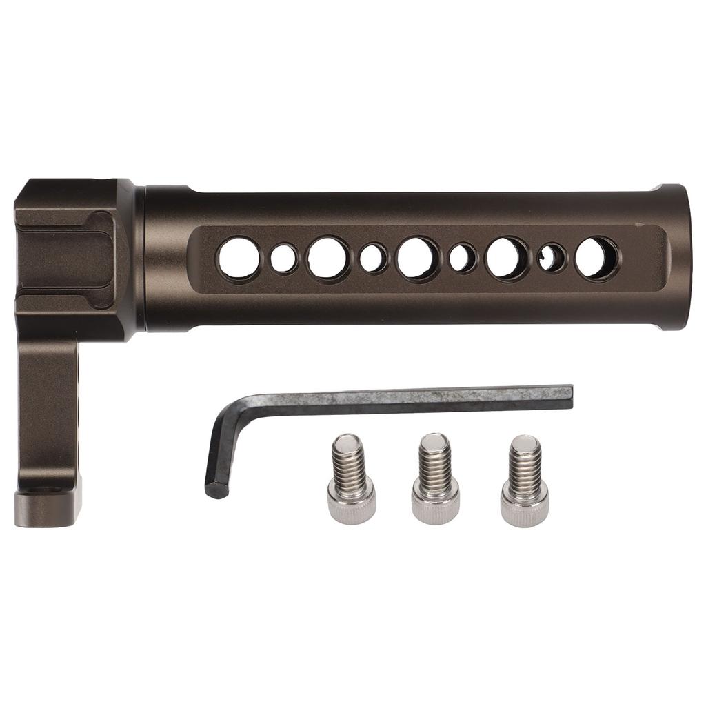 Camera Top Handle Camera Hot Shoe Top Handle Grip with 3 Cold Shoe Mounts for Microphone LED Light