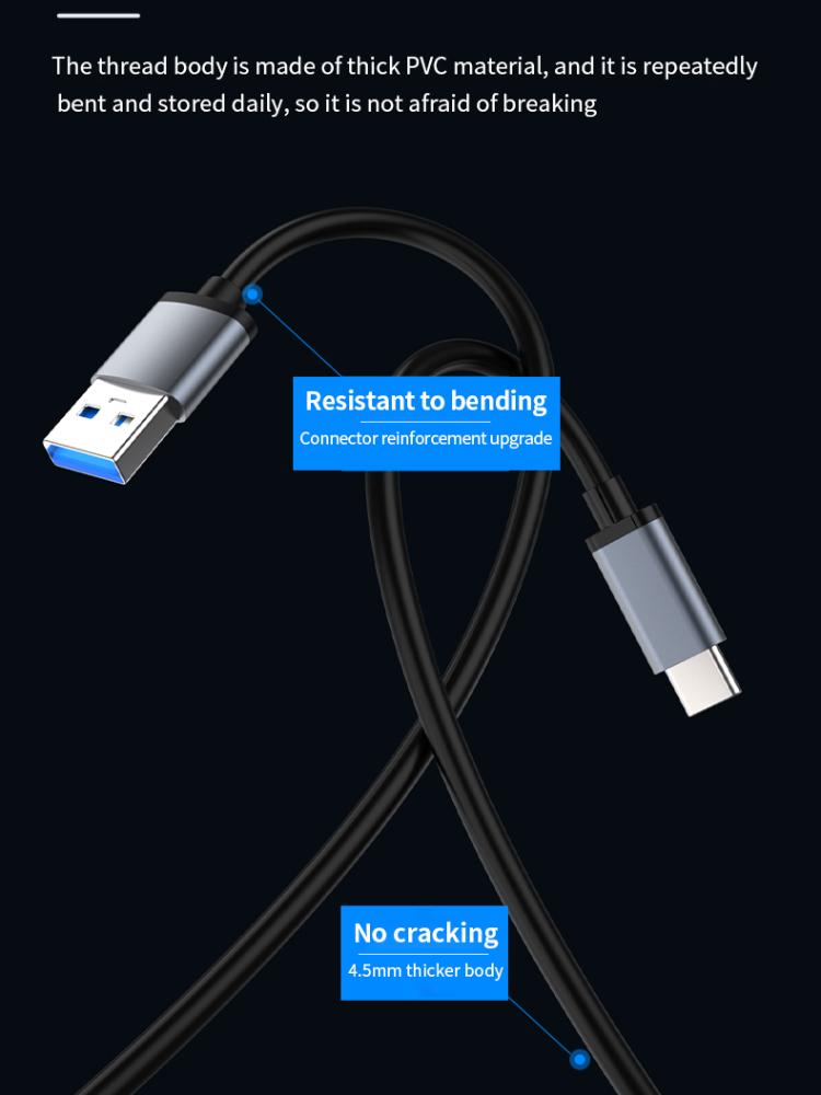 Mini-USB-Hub-Erweiterungen, 4-Port-USB 3.0-Hub 2.0-Hub, USB-Adapterstation, ultradünner tragbarer Daten-Hub, USB-Splitter