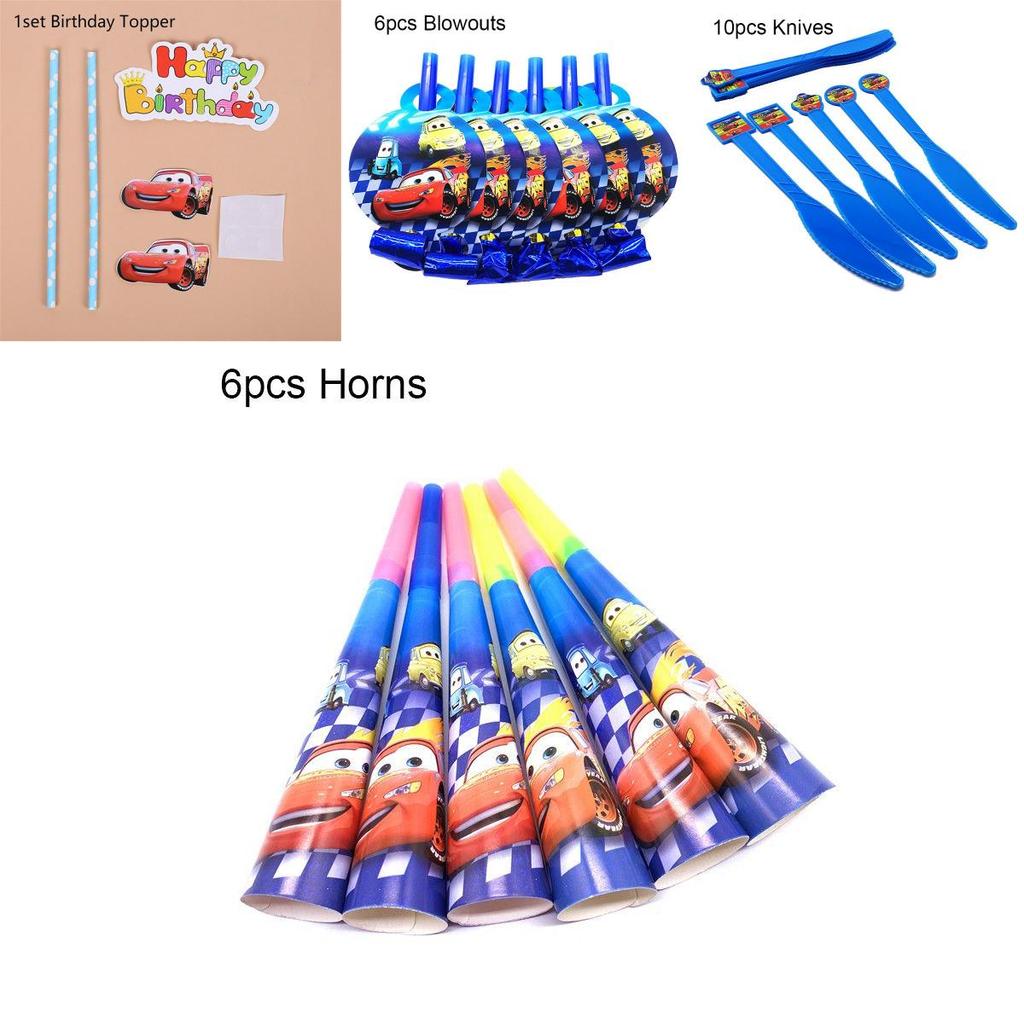 Mcqueen Cars Themed Party Supplies For An Exciting Birthday Bash!