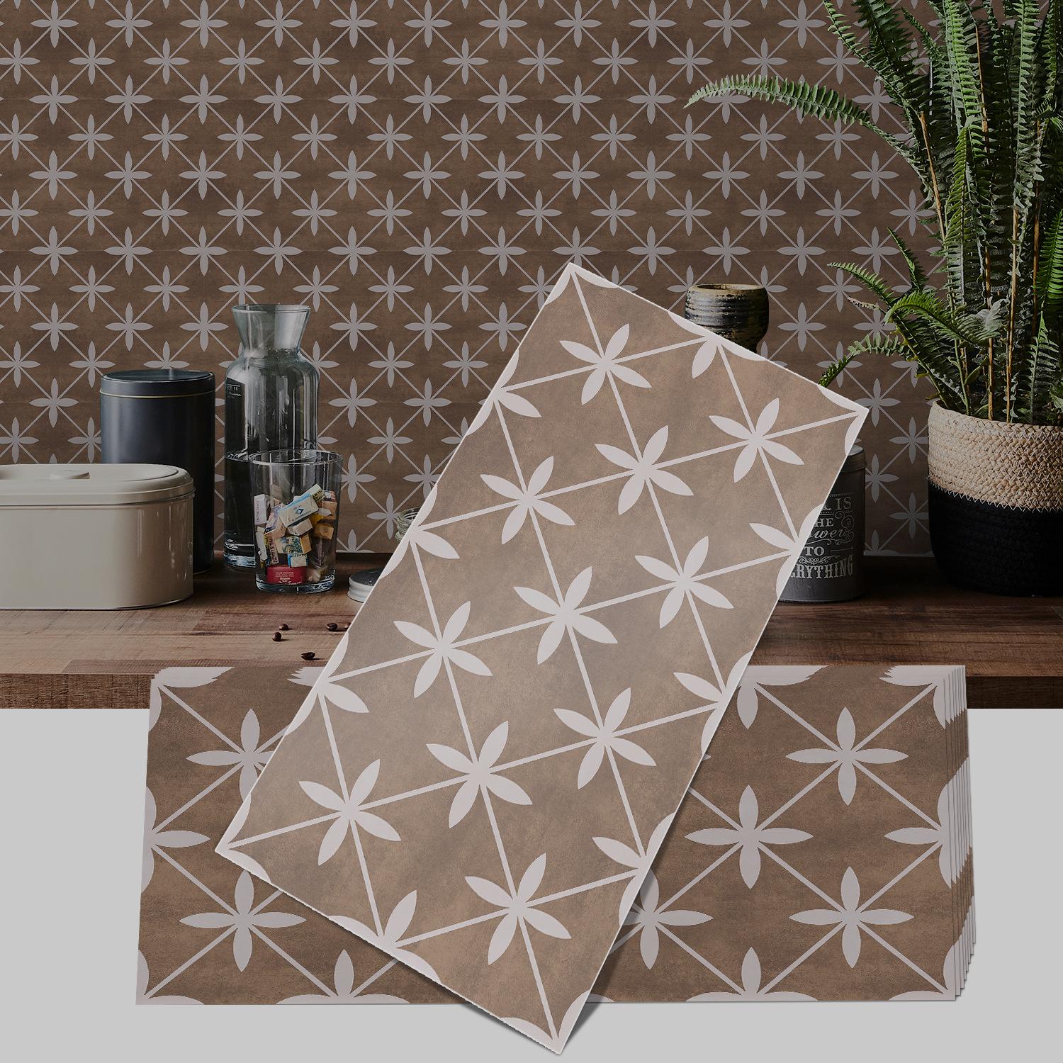 

Серые и белые деревянные мраморные плитки, наклейки на стену, имитация кирпича, украшение для спальни, водостойкая самоклеящаяся плитка, обои для кухни 30*15CMX5Pcs