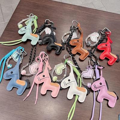 Heart and Horse Mini Backpack Hanging Handbag Pendant Bag Pendant Bags Accessories