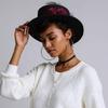 Steampunk Victorian Mini Top Hat Gothic Flower Feather Hat Halloween Cosplay Costume Party Hat for Womens Men Gift