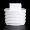 10pcs/set PVC Plumbing Pipe Plug Leak Proof Pipe Fitting End Caps Screw Plug  Pipe Accessories