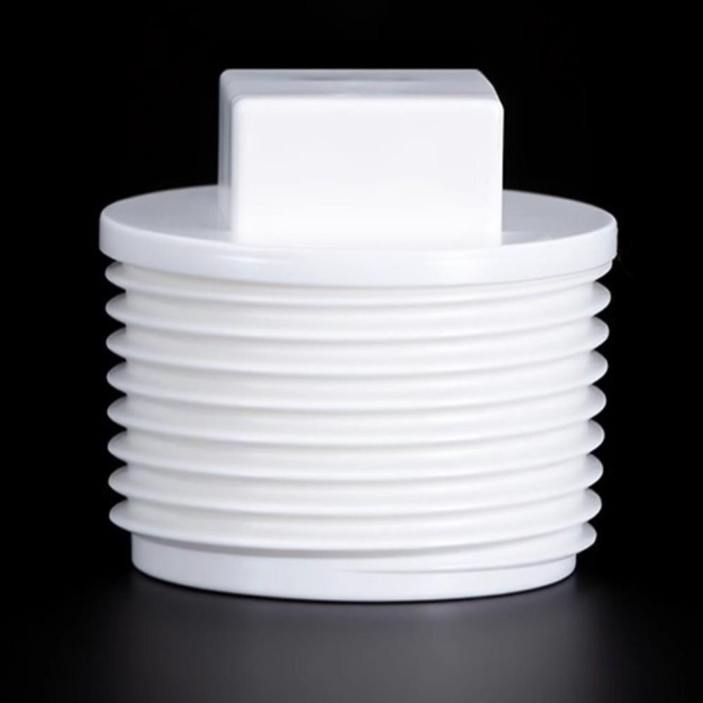 10pcs/set PVC Plumbing Pipe Plug Leak Proof Pipe Fitting End Caps Screw Plug  Pipe Accessories